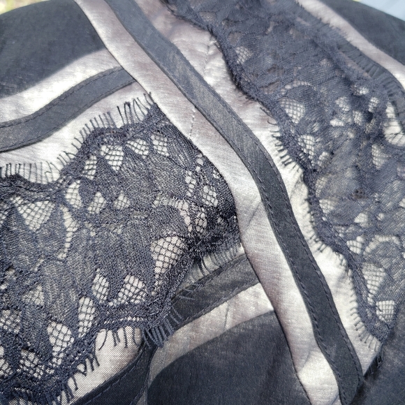 Jessica McClintok Black Dress Size 6 - Picture 8 of 13